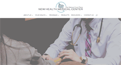 Desktop Screenshot of newhealthmed.com